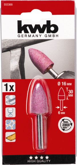 KWB Schleifstift Walze 16x32 mm