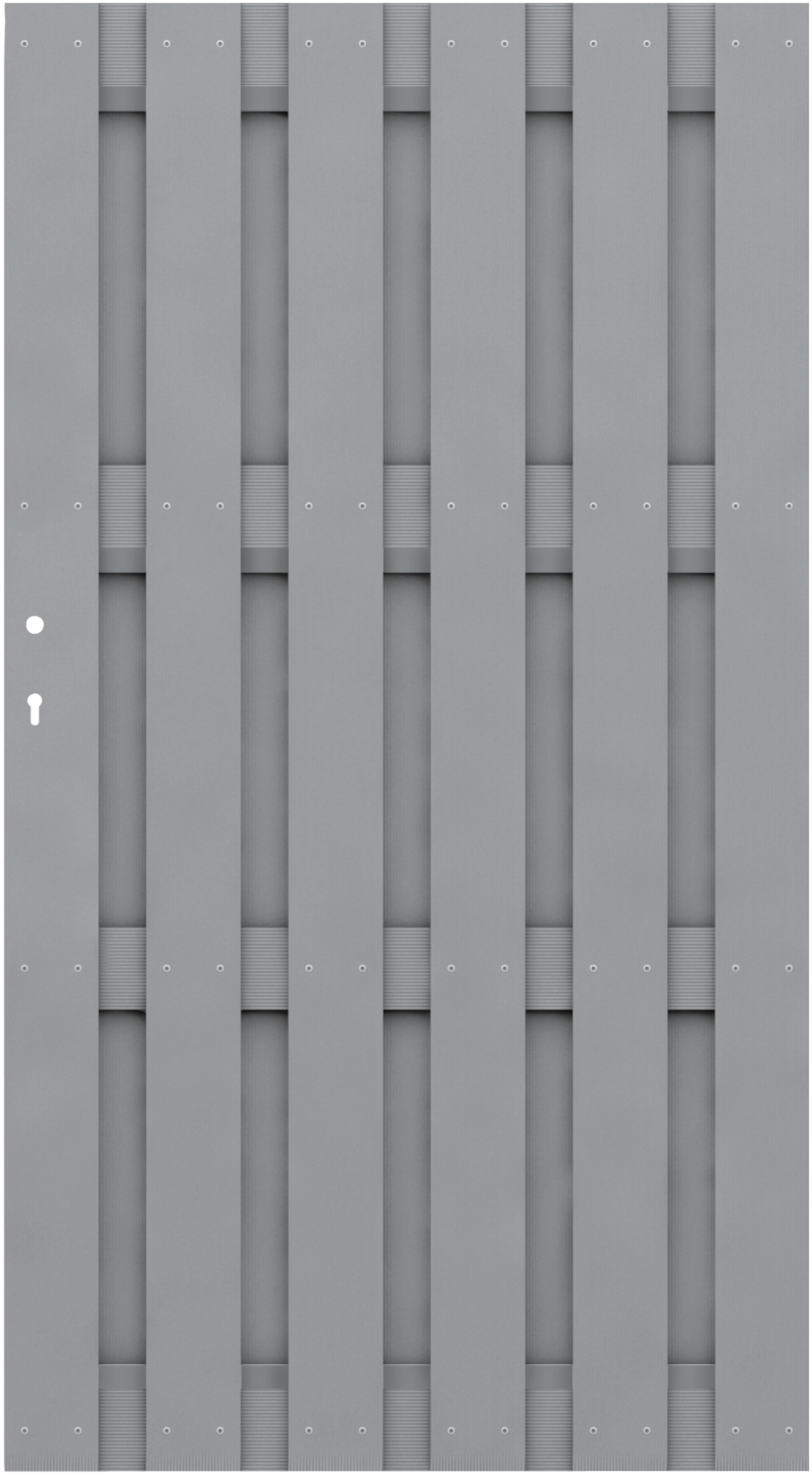 Sichtschutzelement Jumbo WPC Tor