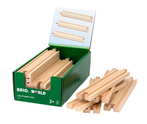 BRIO gerade Gleise VE 18