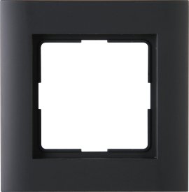 KOPP Unterputz Rahmen Athenis 1-fach Anthrazit