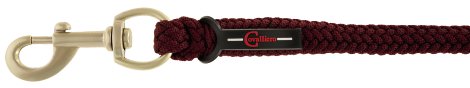 Führstrick Classy + Karabinerhaken 2 m, merlot