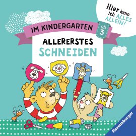 RAVENSBURGER Buch Im Kindergarten Allererstes Schneiden