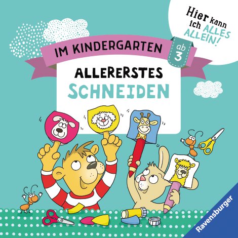 RAVENSBURGER Buch Im Kindergarten Allererstes Schneiden