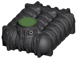 GRAF Flachtank Platin begehbar 5000l