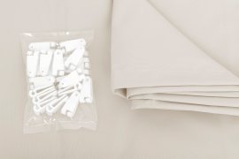 WINDHAGER Sonnensegel-Seilspanntechnik Gewebe, weiß