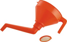 SUKI Trichter Kunststoff- Rohr abgewinkelt 160 mm