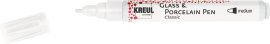 KREUL Porcelain Pen brillant Weiß