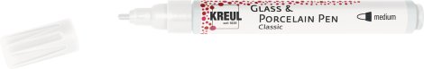 KREUL Porcelain Pen brillant Weiß