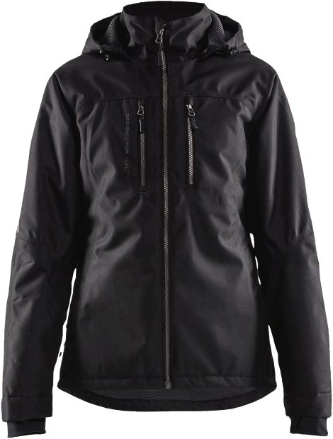 BLÅKLÄDER Funktionsjacke Damen schwarz L