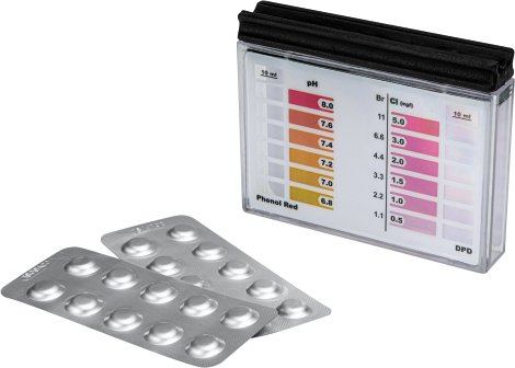 STEINBACH Test-Kit für pH-Wert und freies Chlor (je 10 Stk. Tabletten)