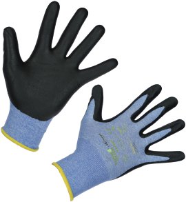 Handschuh Expert Nitrilschaum Blau