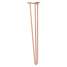 WAGNER Möbel-Designfuß Hairpin Rosegold