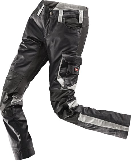WERKSTOFF Damen Bundhose Worxtar Schwarz/Grau 48