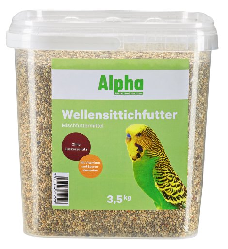 ALPHA Wellensittichfutter 3,5 kg
