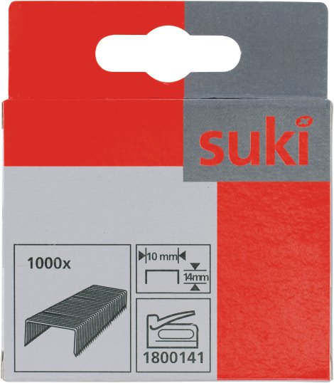 SUKI Heftklammer 14 mm 1000 Stk.