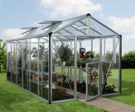 VITAVIA Gewächshaus Zeus ESG/HKP 3/10 mm Aluminium