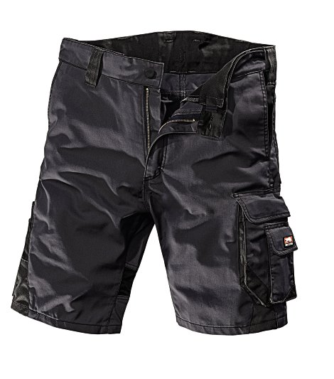 WORXTAR Herren Shorts Dunkelgrau/Schwarz 46