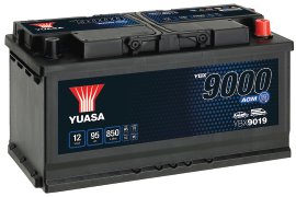 Yuasa AGM Starterbatterie YBX9019 12V