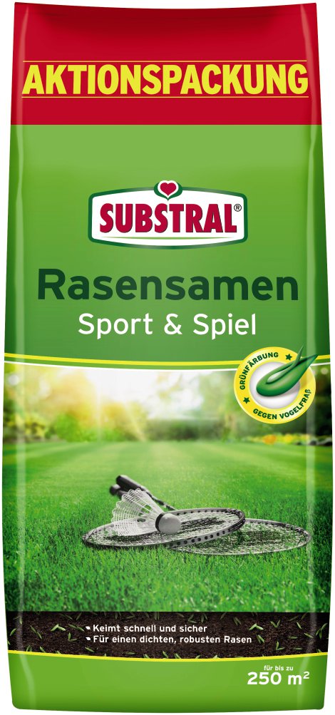 SUBSTRAL® Rasensamen Sport und Spiel 5 kg