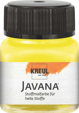 KREUL Stoffmalfarbe für helle Stoffe Citron