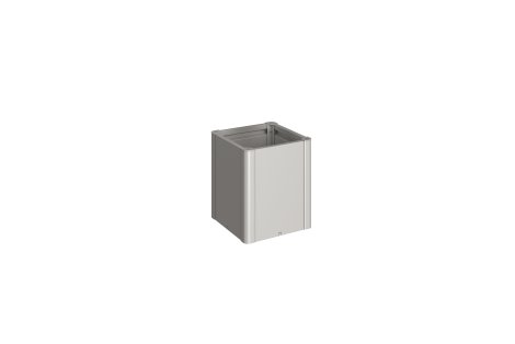 BIOHORT Pflanzbeet Belvedere Midi 50, Silber-Metallic