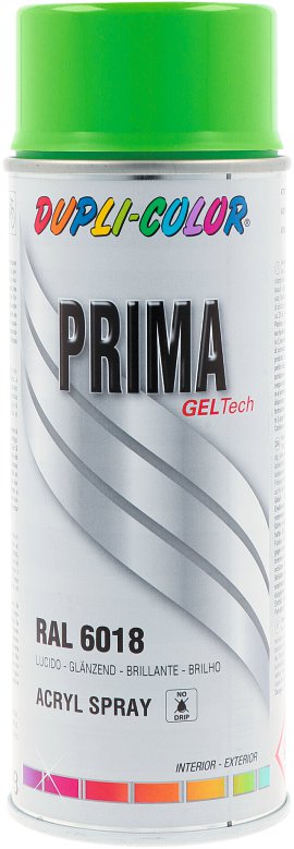 DUPLI-COLOR Lackspray Prima Gelbgrün glänzend 400 ml