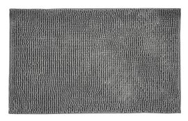 ALLSTAR Badematte Chenille 50x80 cm Anthrazit