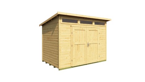WEKA Gartenhaus 264 Natur Größe 3
