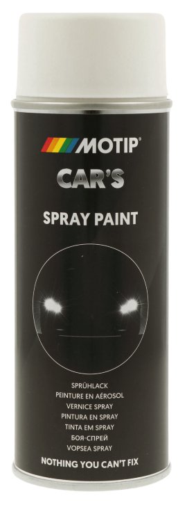 DUPLI-COLOR Lackspray Cars seidenmatt Weiß 400 ml