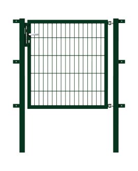 ALBERTS Stabgitter Einzeltor Feuerverzinkt Grün 1000x1000 mm