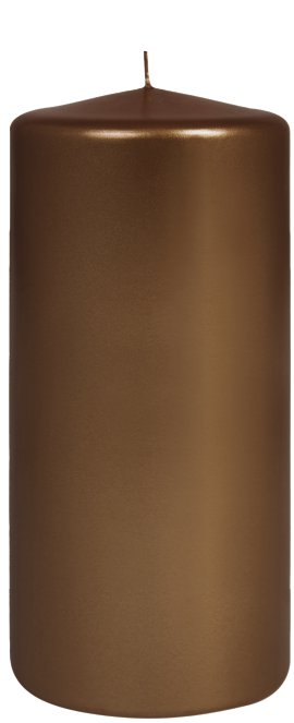 JEKA Stumpenkerze Lack Bronze 70x150 mm (ØxH)