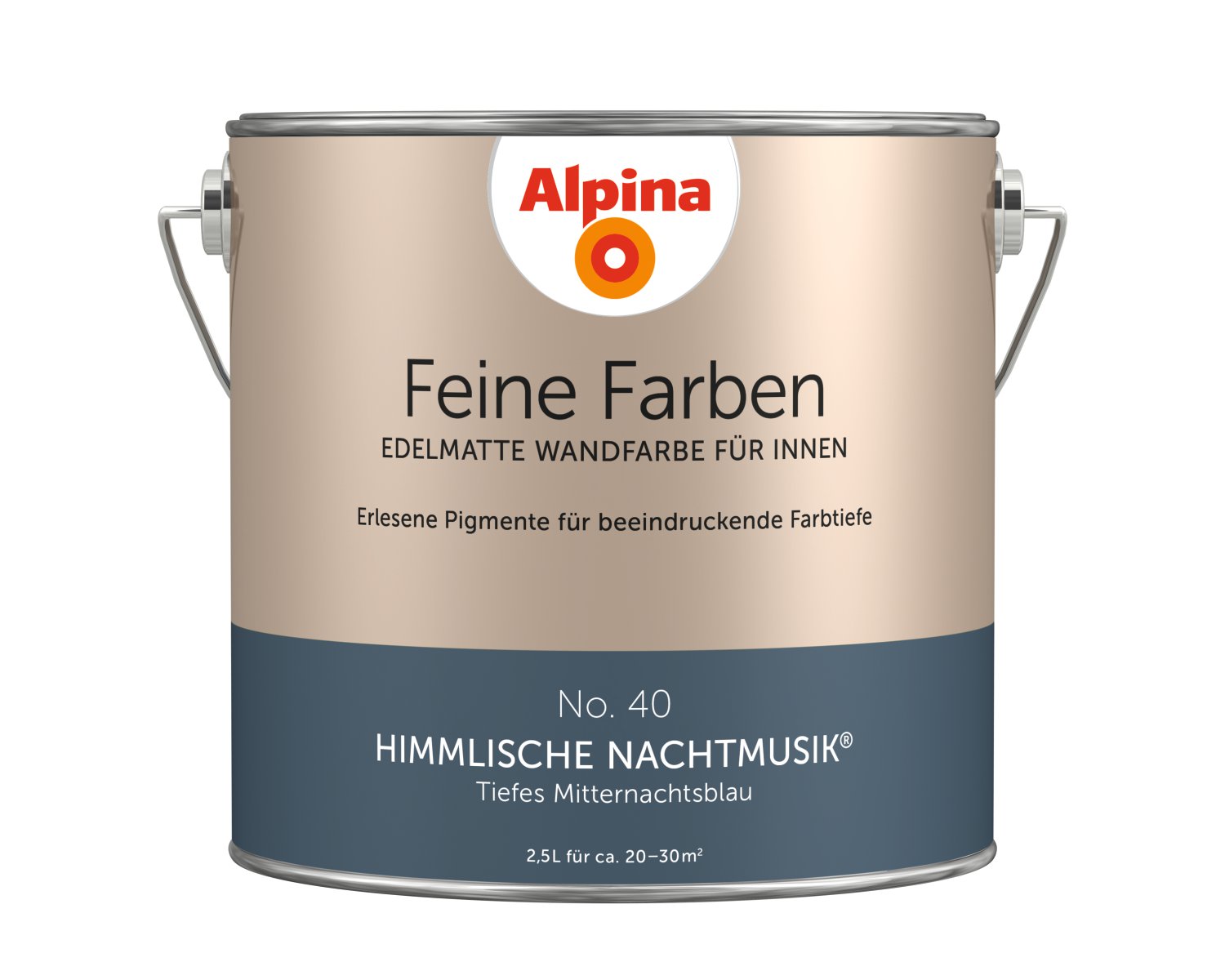 ALPINA Feine Farbe Himmel Nachtmusik 2,5 l