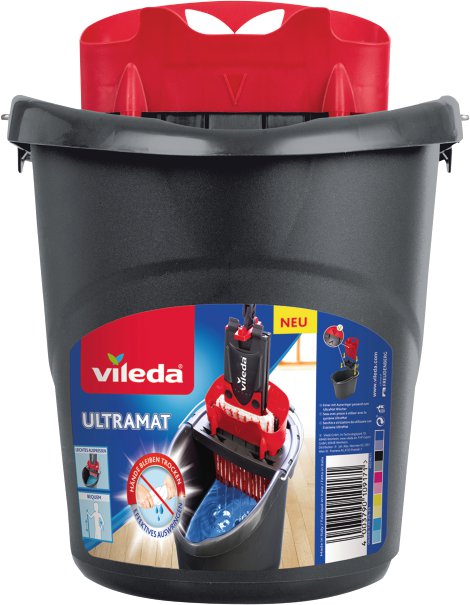 VILEDA Eimer Ultramax mit Powerpresse