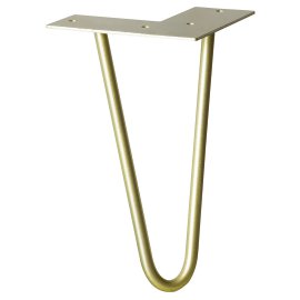 WAGNER Möbel-Designfuß Hairpin Gold