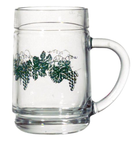 Weinkanne mit Weinlaub-Dekor 0,25 l