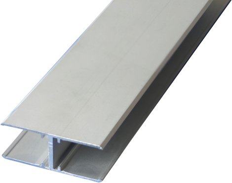 GUTTA Aluminium H-Profil 16 mm 2000x39x19 mm