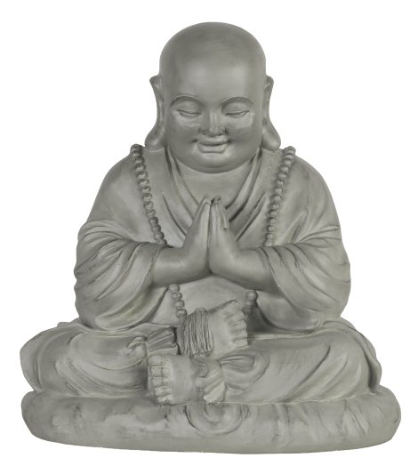 KENT LIVING Dekofigur Maitreya Buddha 50,5x38x53 cm