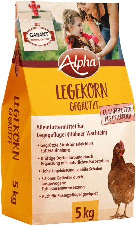 ALPHA Legekorn - gegrützt