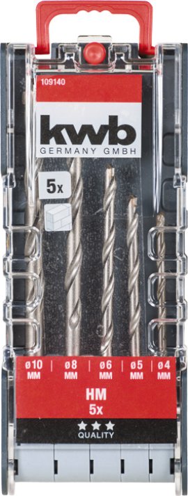 KWB Steinbohrersatz Powerbox 5-tlg.