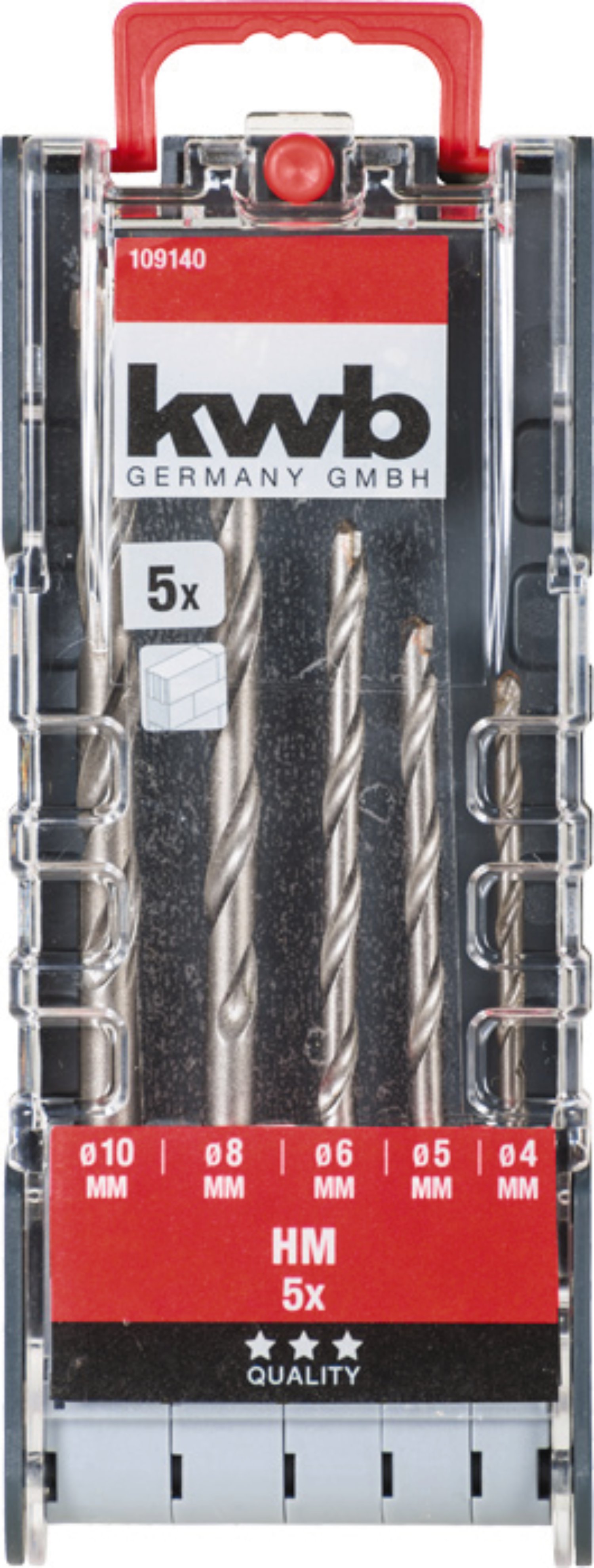 KWB Steinbohrersatz Powerbox 5-tlg.