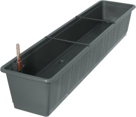 GELI Blumenkasten Aqua Green Waz Anthrazit