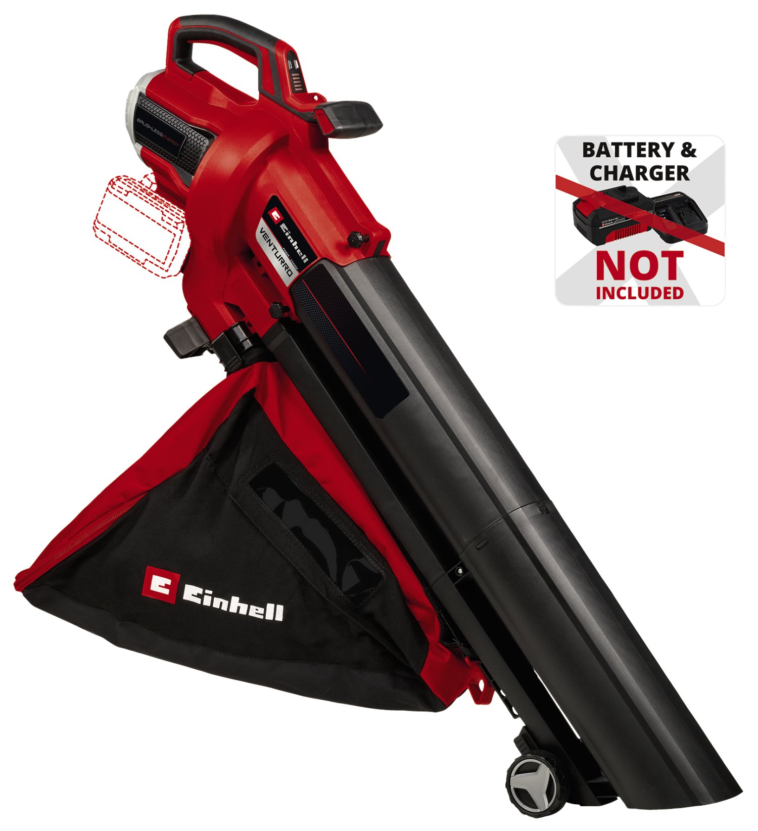 EINHELL Akku-Laubsauger und -bläser Venturro 36/240 Li-Solo