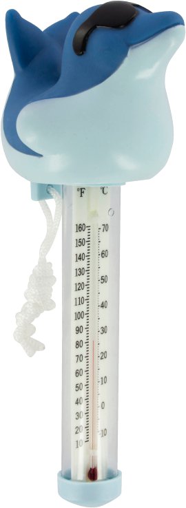 STEINBACH Schwimm-Thermometer Dolphin Ø 9x23 cm