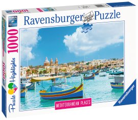 RAVENSBURGER Puzzle Mediterranean Malta 1000-tlg.