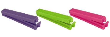 Beutelclip farbsortiert 10 Stk.