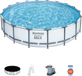 BESTWAY Pool-Set Steel Pro Max 549X122 cm