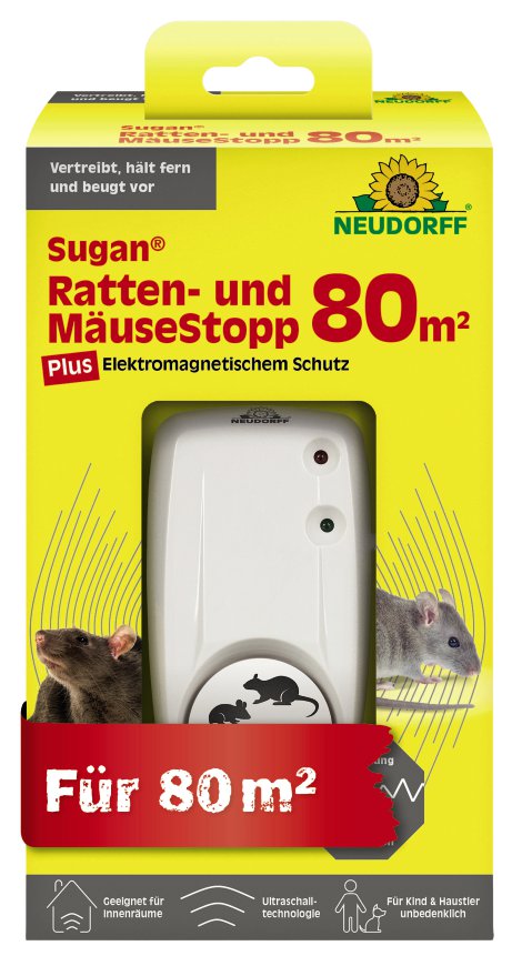 NEUDORFF® Sugan Ratten- und MäuseStopp für 80 m²