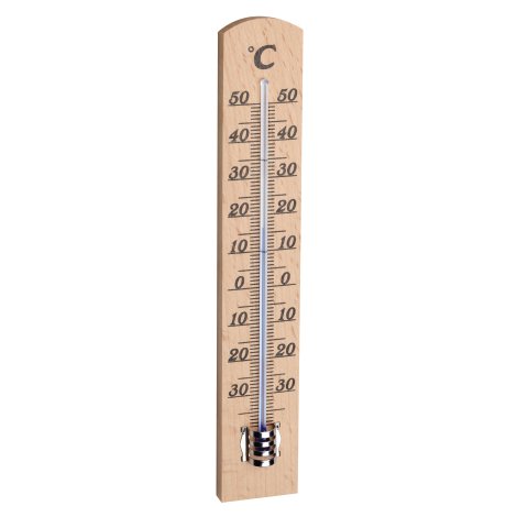 Thermometer Holz aus Buche