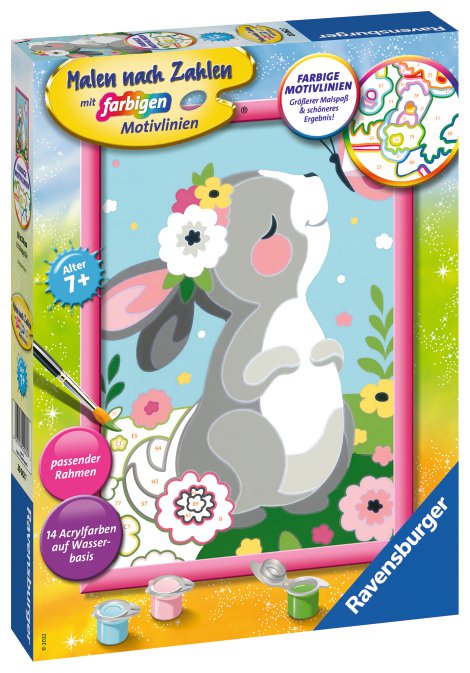 RAVENSBURGER Malen nach Zahlen Frühlingsgrüße