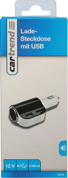 CARTREND USB-Ladesteckdose